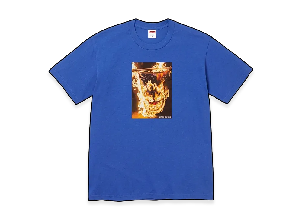 Supreme x Spitfire Flag Tee "Royal"