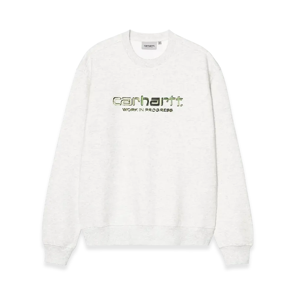 Carhartt WIP Solar Chrome Sweat "Ash Heather"