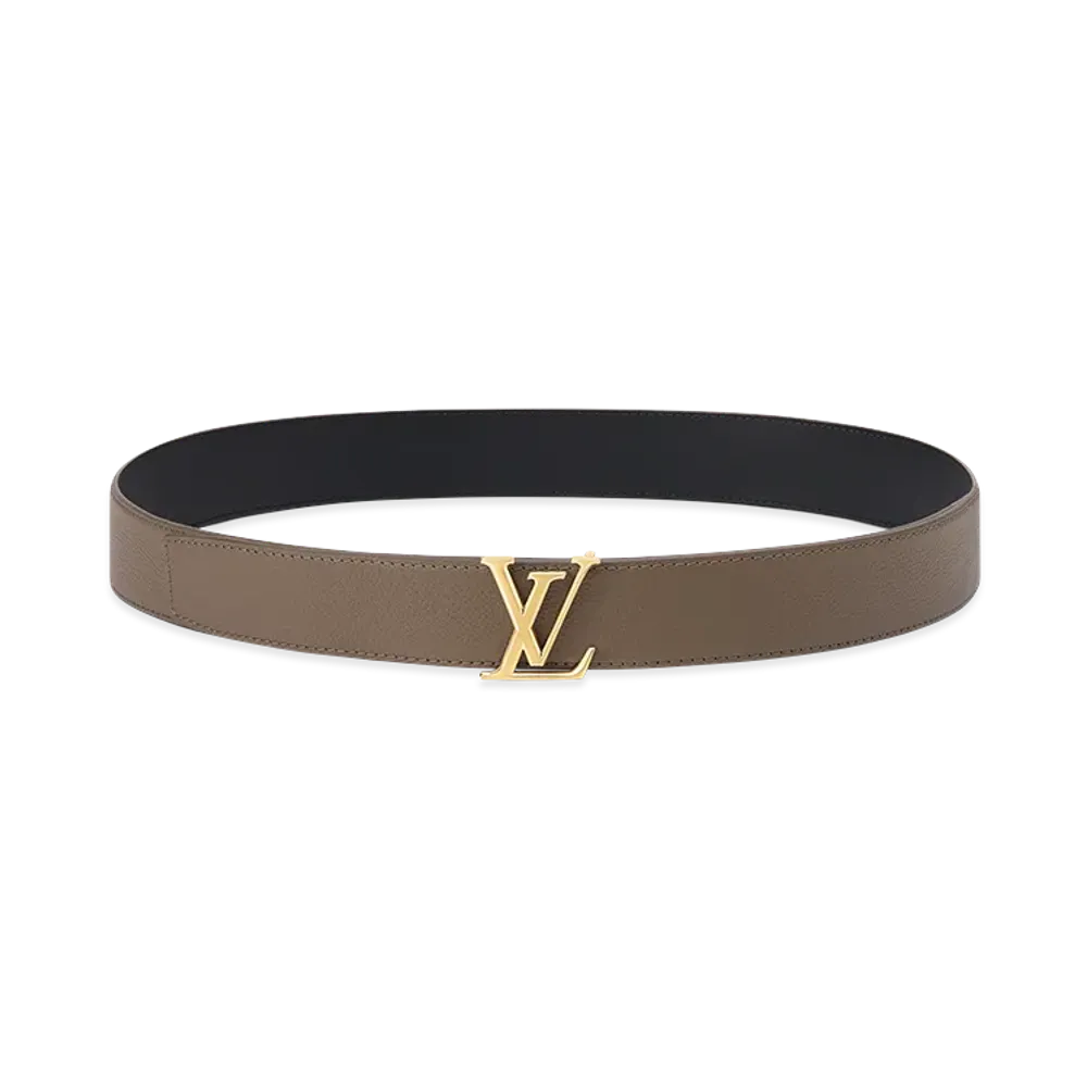 Louis Vuitton Belt LV Atelier 35mm Reversible "Beige"