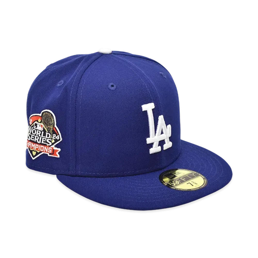 NEW ERA MLB Champion 59Fifty Cap Los Angeles Dodgers "Royal"