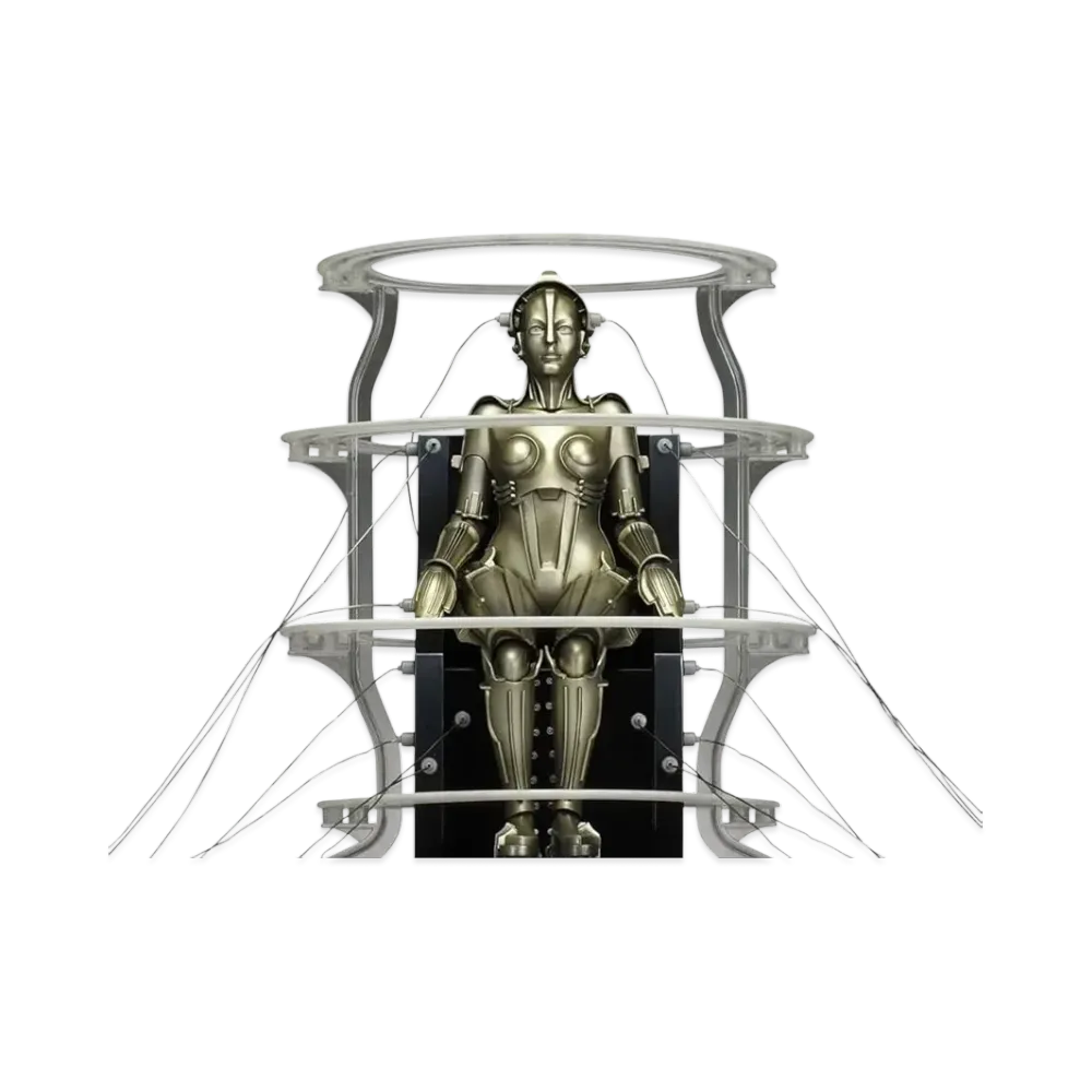XPLUS "XPLUS MODEL KIT" -Metropolis- 1/8 Scale Metropolis Maschinenmensch Launch Ver. Plastic Model Kit