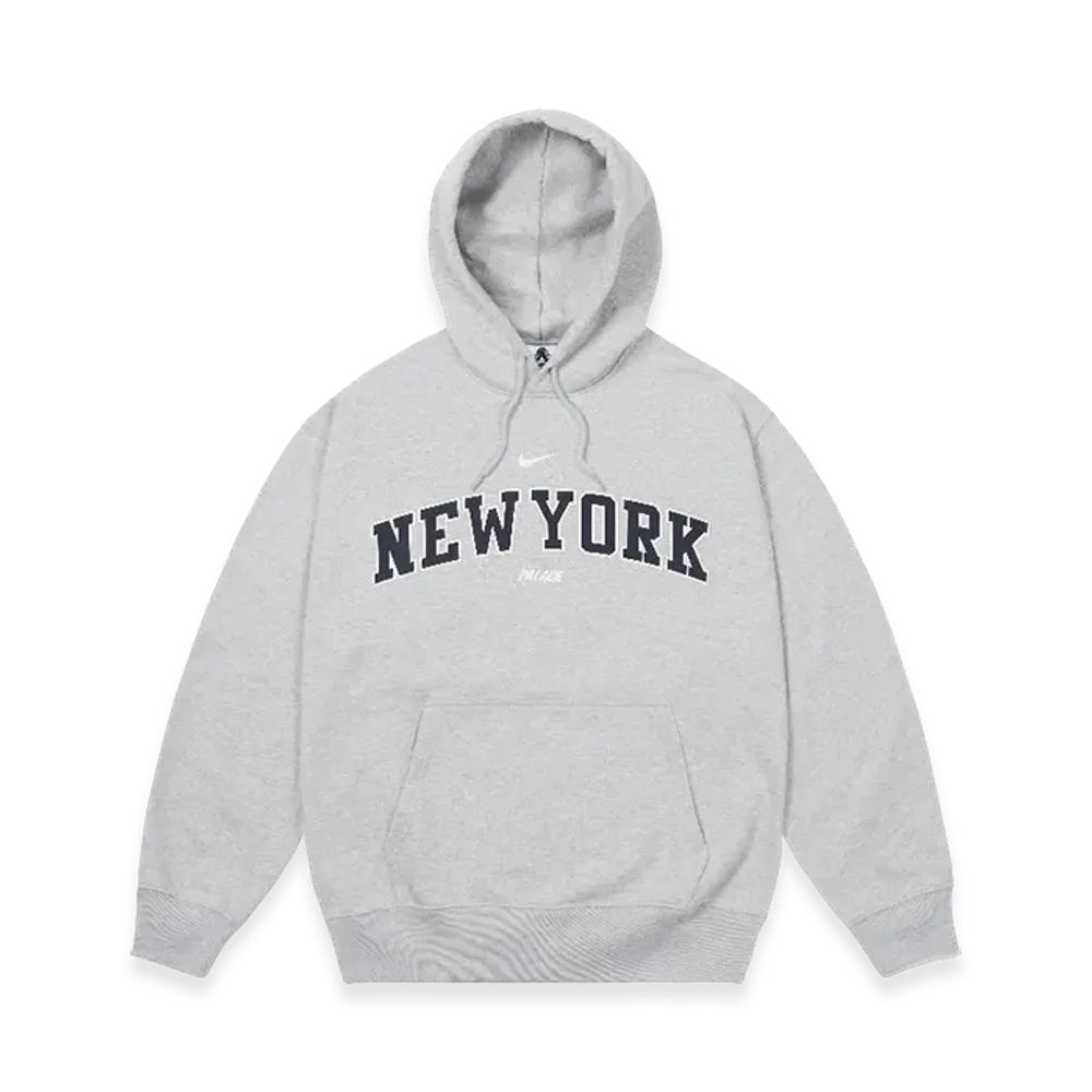 PALACE x Nike Shop Hood New York "Grey Marl"