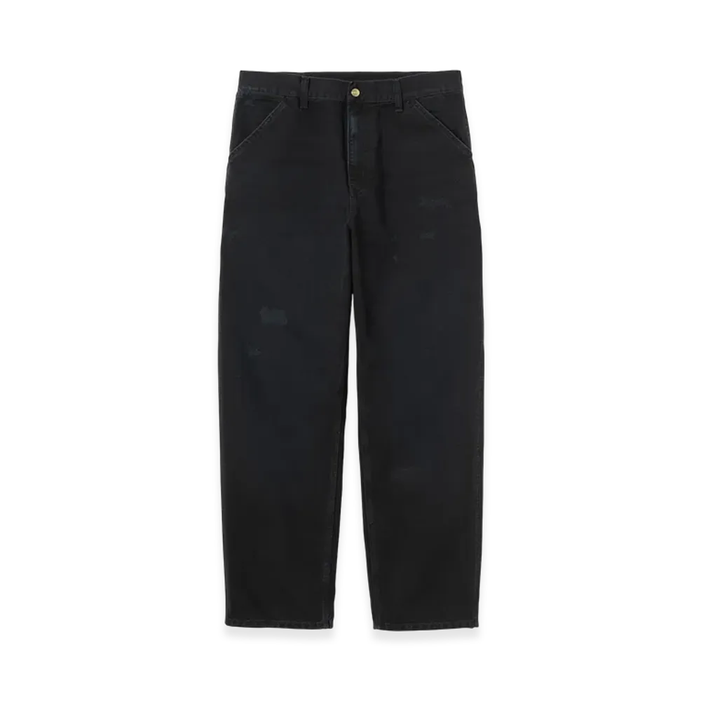 Carhartt WIP Single Knee Pant "Black(Grind Wash)"