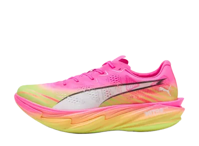 Puma Deviate Nitro Elite 4 Showtime Pack "Poison Pink/Yellow Alert/Bright Aqua"
