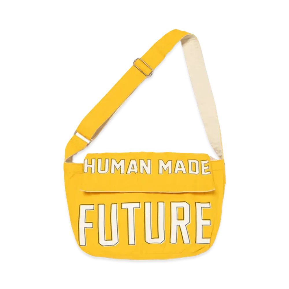 HUMAN MADE Mail Bag Medium "Yellow"