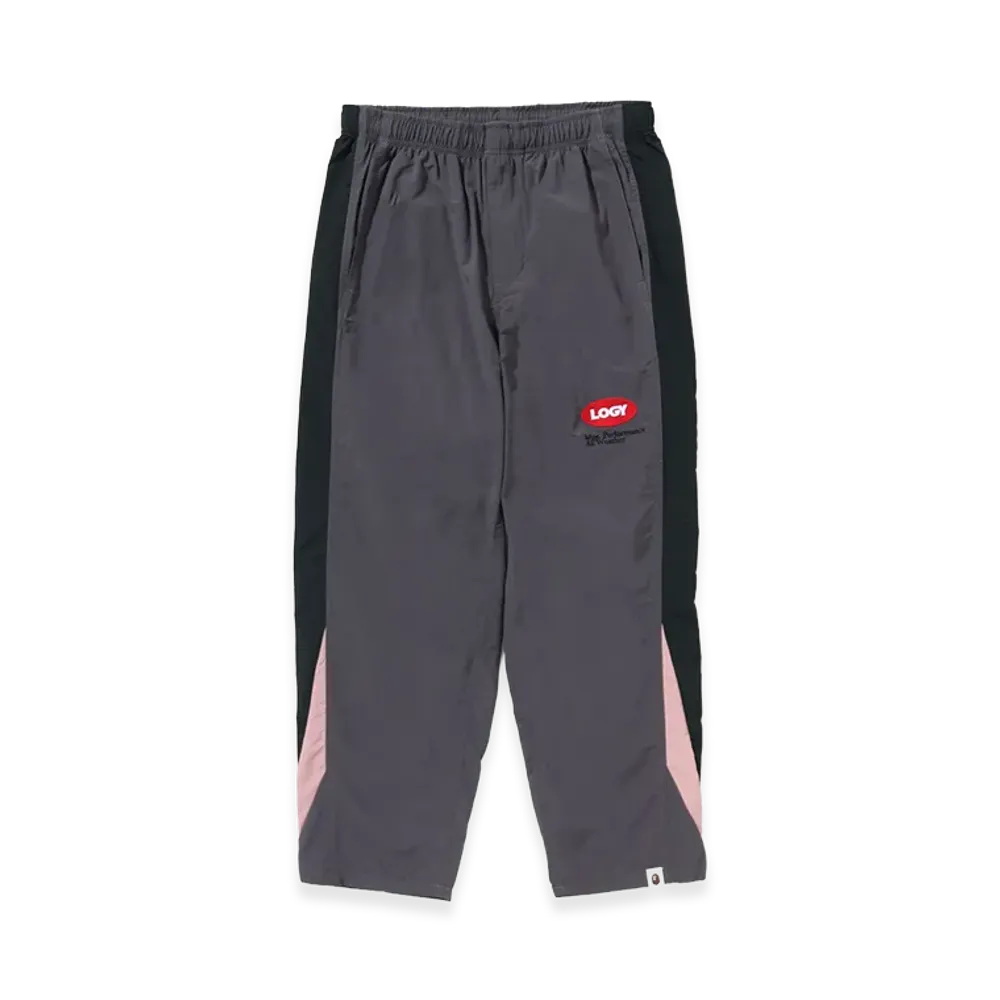 A BATHING APE x KAZUKI KURAISHI Spaceship Uniform Track Pants "Charcoal"