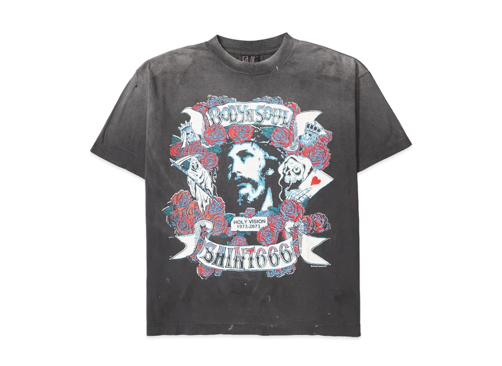 SAINT Mxxxxxx SS Tee Bodyn Soul "Black"