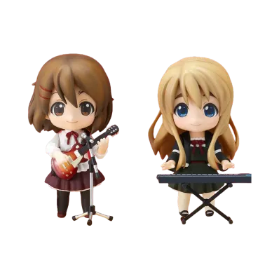 Good Smile Company "Nendoroid" -K-ON!- 110 K-ON! Yui and Tsumugi: Live Stage Set