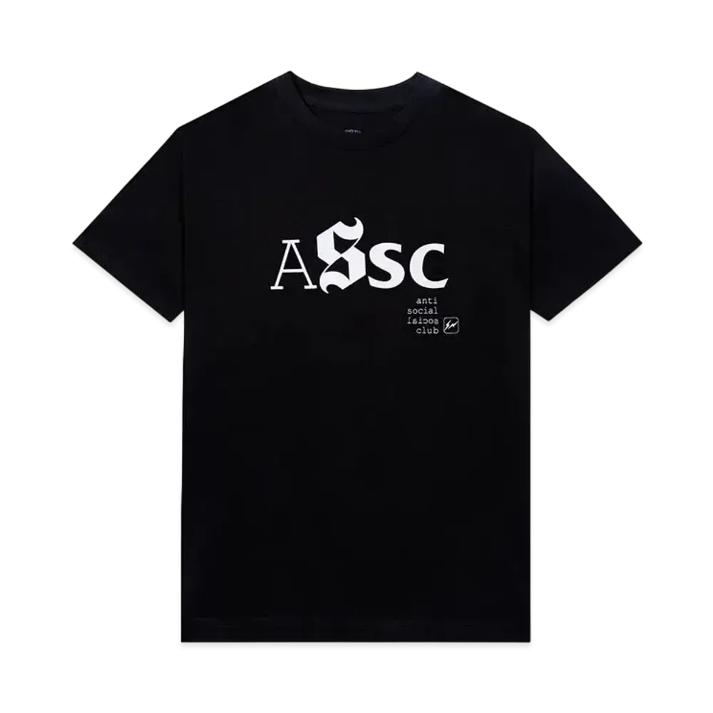 ANTI SOCIAL SOCIAL CLUB x FRAGMENT Type A Black Tee "Black"