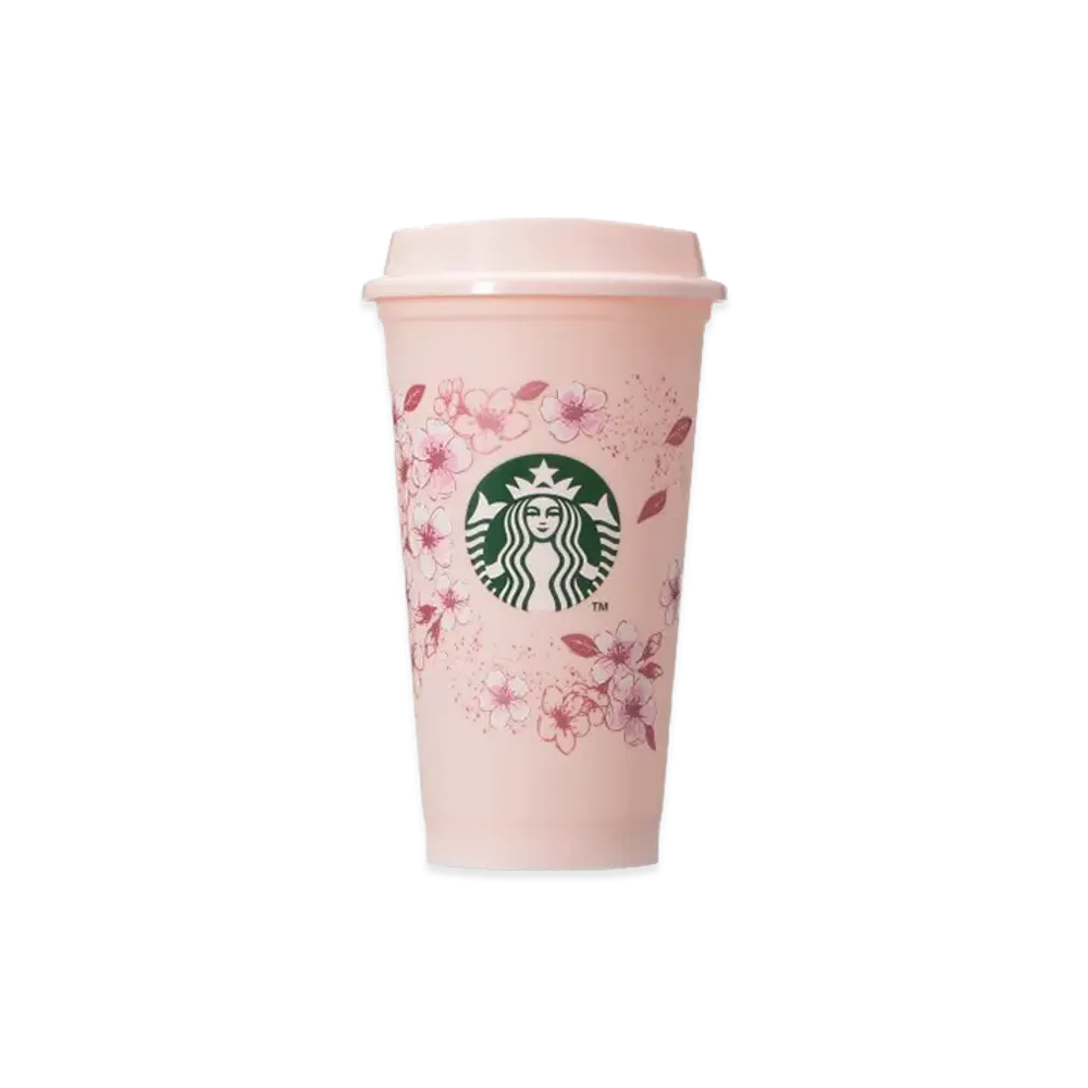 STARBUCKS SAKURA 2026 Reusable Cup 473ml "Pink"