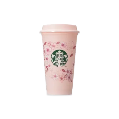 STARBUCKS SAKURA 2026 Reusable Cup 473ml "Pink"