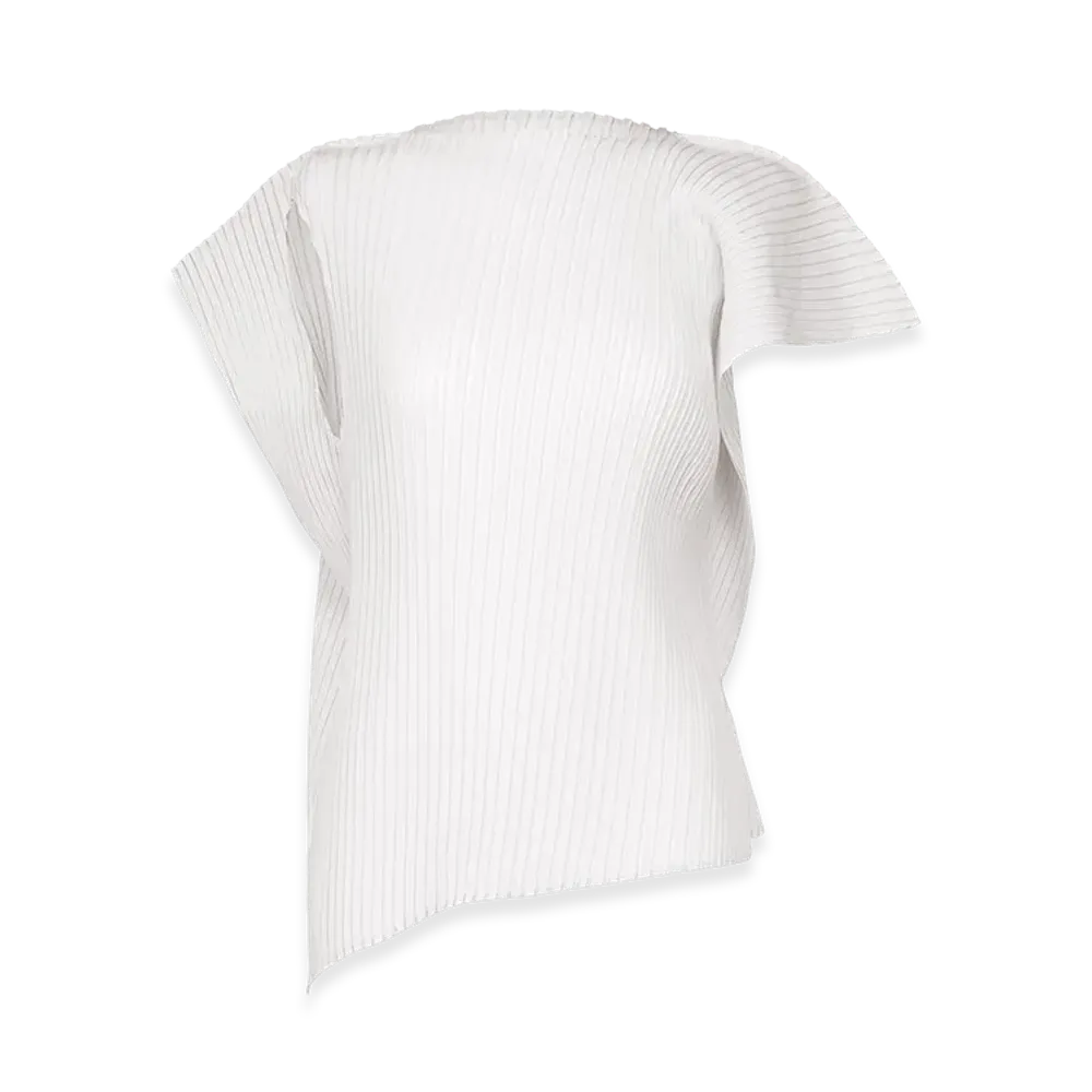 ISSEY MIYAKE Shadow Study Pleats Solid "WashiWhite"