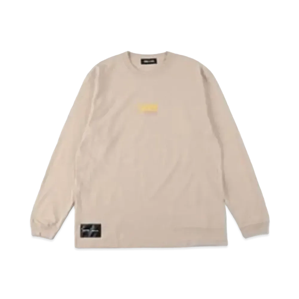 WIND AND SEA x THRASHER magazine (S_E_A) L/S Tee "Beige"