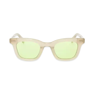 Stussy Ace Sunglasses "Bone/Lime" (FA24)