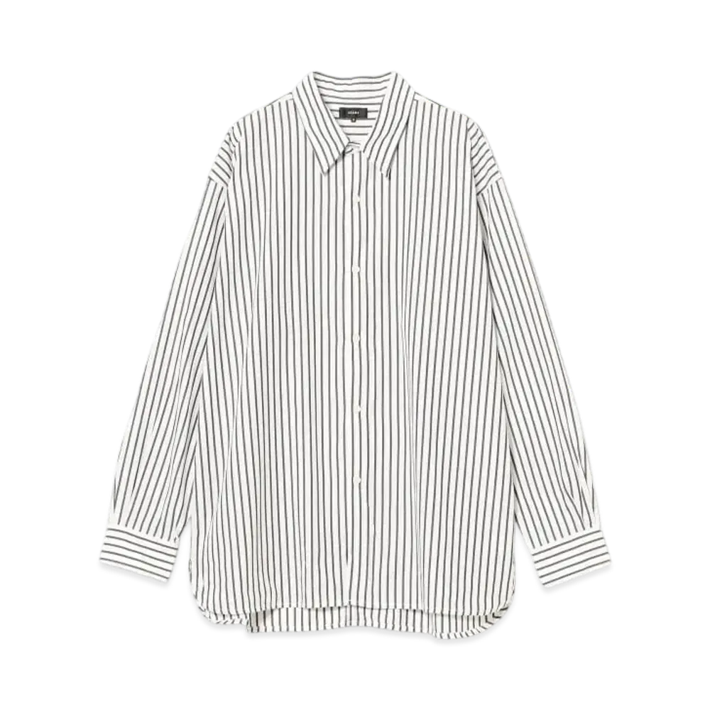 BEAMS Back Button Shirt "White"