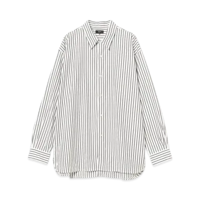 BEAMS Back Button Shirt "White"