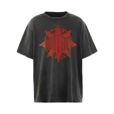 SAINT Mxxxxxx 24FW x Denim Tears DT_SS Tee "Black"