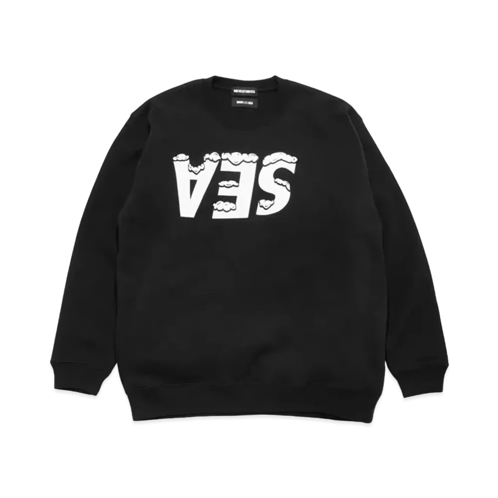 GOD SELECTION XXX x WIND AND SEA CREWNECK SWEAT GX-A22-WSCS-01 "Black"