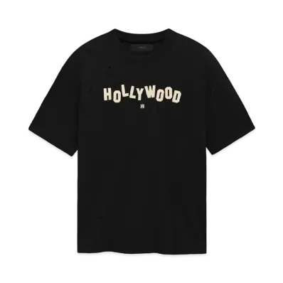 AMIRI Hollywood Shotgun Oversized Tee "Black"