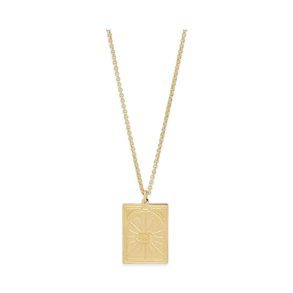 TOMWOOD Tarot Sun Pendant "Gold"