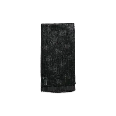 OUR LEGACY Ornate Scarf "Black Alluring Cotton Jaquard"
