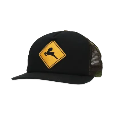 Chrome Hearts Trucker Cap Foti Cross Ball Mesh Camouflage "Green/Brown"