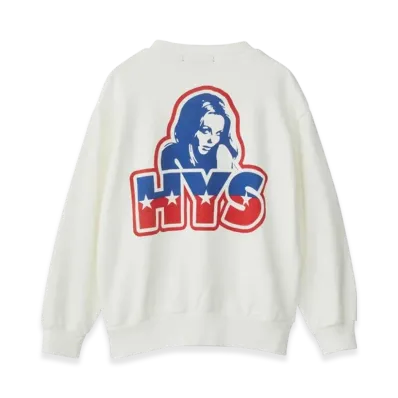 HYSTERIC GLAMOUR Joey Hysteric HYS Star Sweatshirt Kids "White"