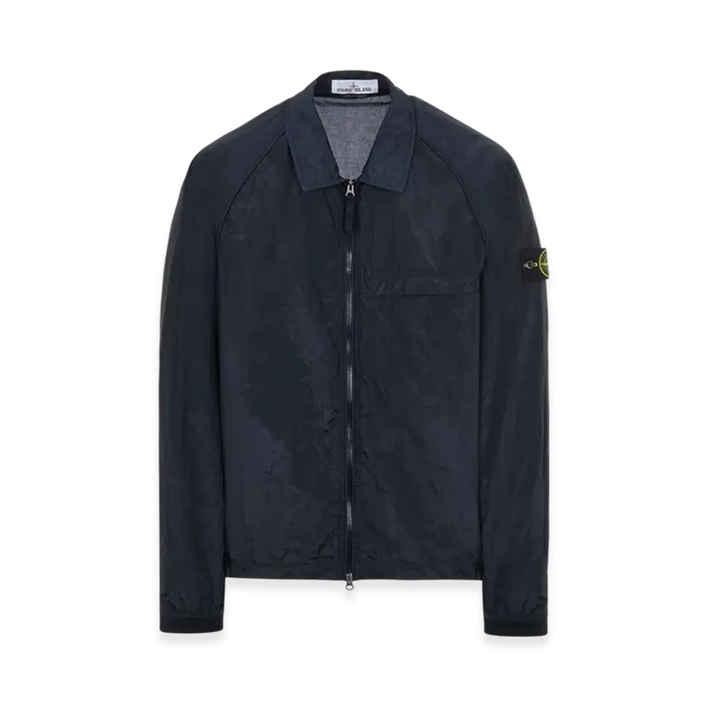 Stone Island 12321 Nylon Metal Garment Dyed Packable Overshirt - 22SS "Navy Blue"