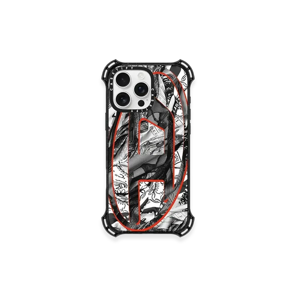 Diesel 60319 Casetify Moulded Case Iphone 16 Pro Max "Multicolor Block"