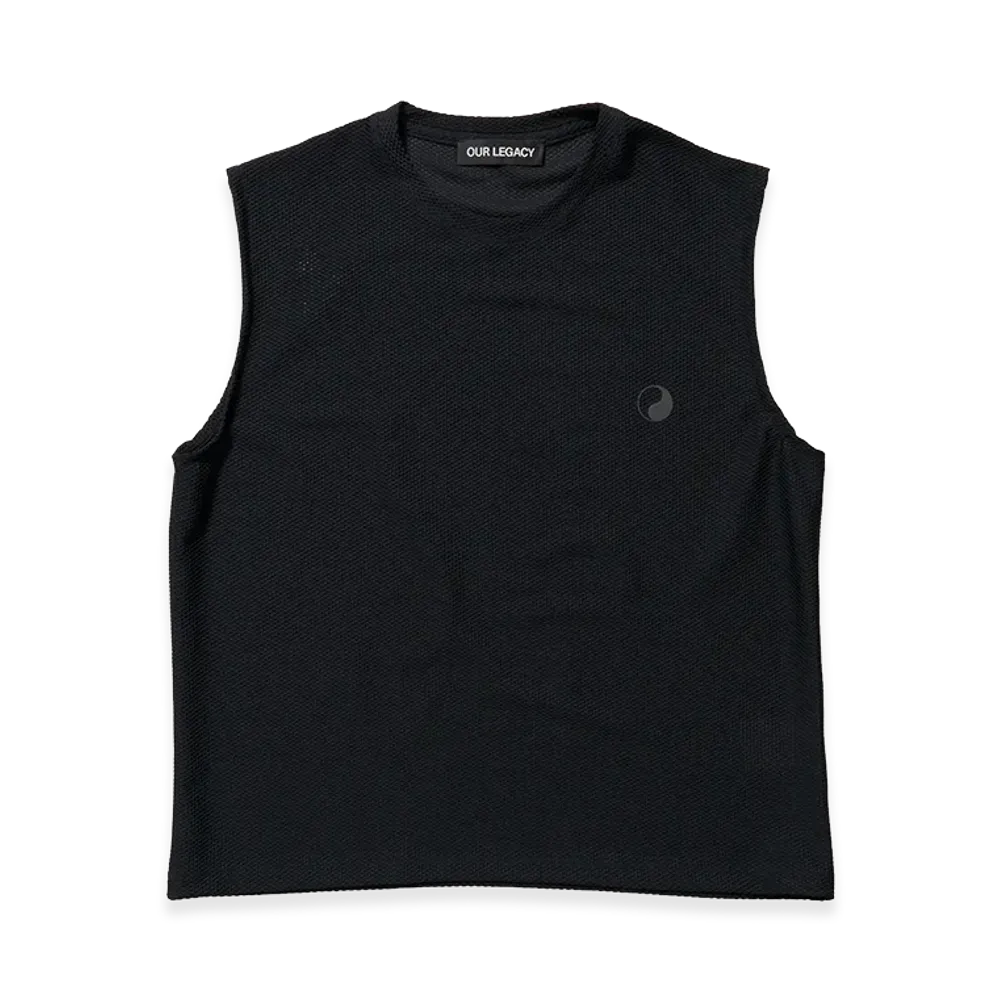 OUR LEGACY Work Shop Tech Tank "Black"