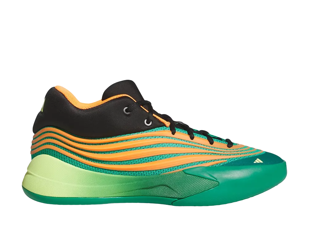 adidas Dame 10 "Court Green/Lucid Orange"