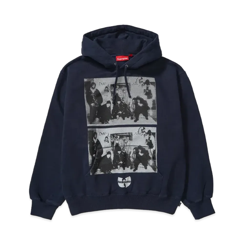 Supreme x Wu-Tang Clan Hooded Sweatshirt "Navy"