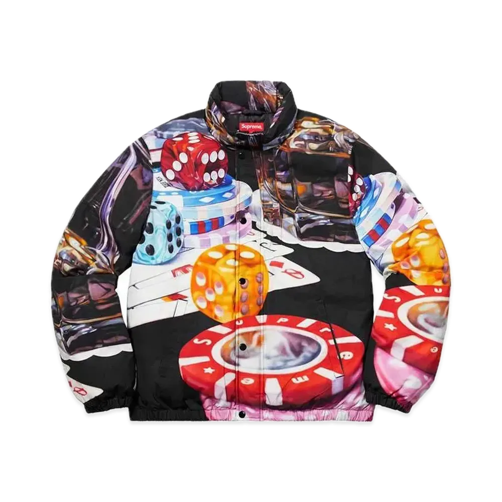 Supreme Casino Down Jacket "Black"