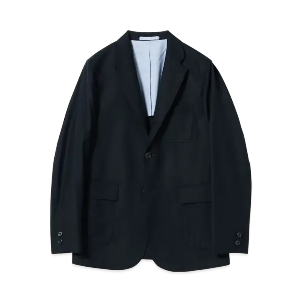 BEAMS 3B Jacket Flannel "Navy"