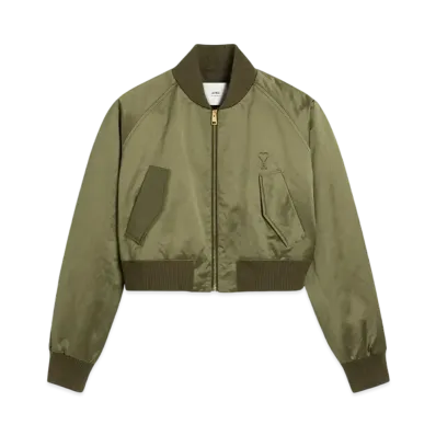 AMI PARIS Ami de Coeur Bomber Jacket "Loden"
