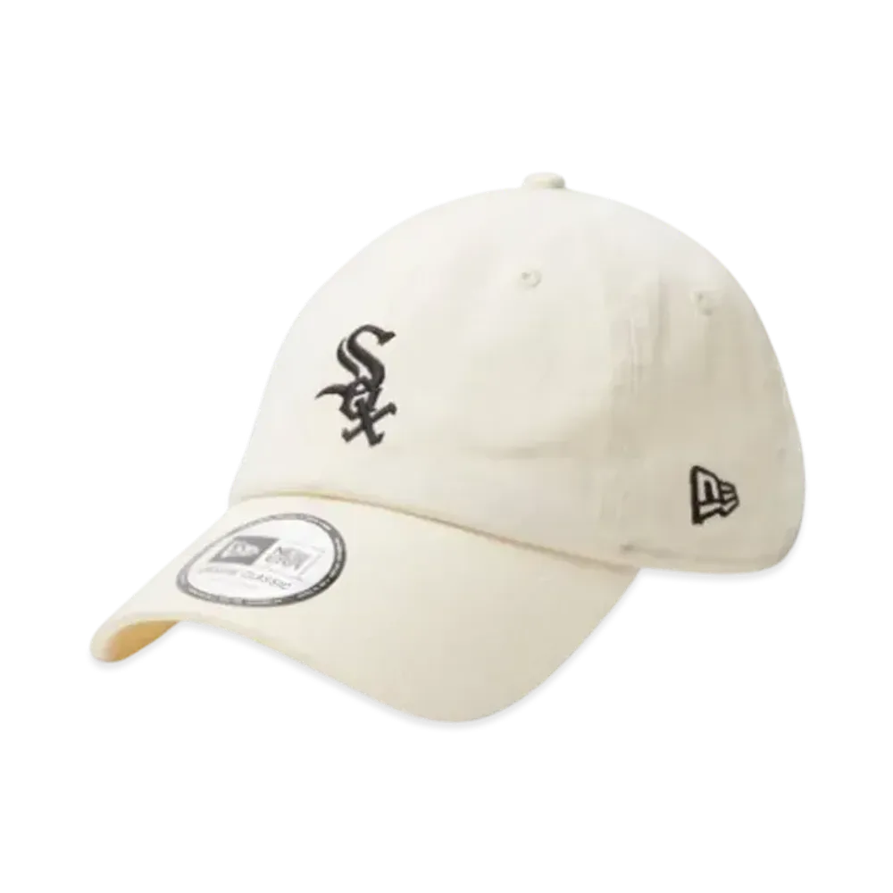 NEW ERA MLB Casual Classic Chicago White Sox Mid Logo "Chrome White"