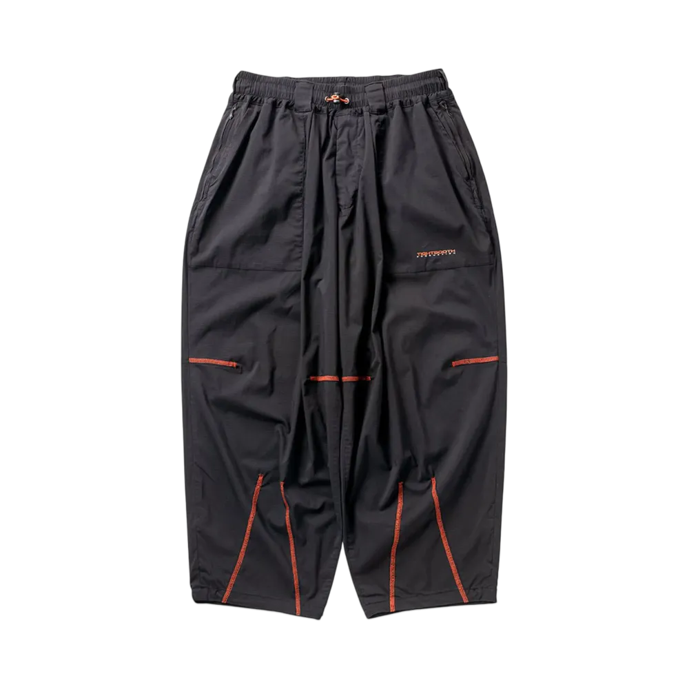 TIGHTBOOTH Seersucker Baker Balloon Pants "Black"