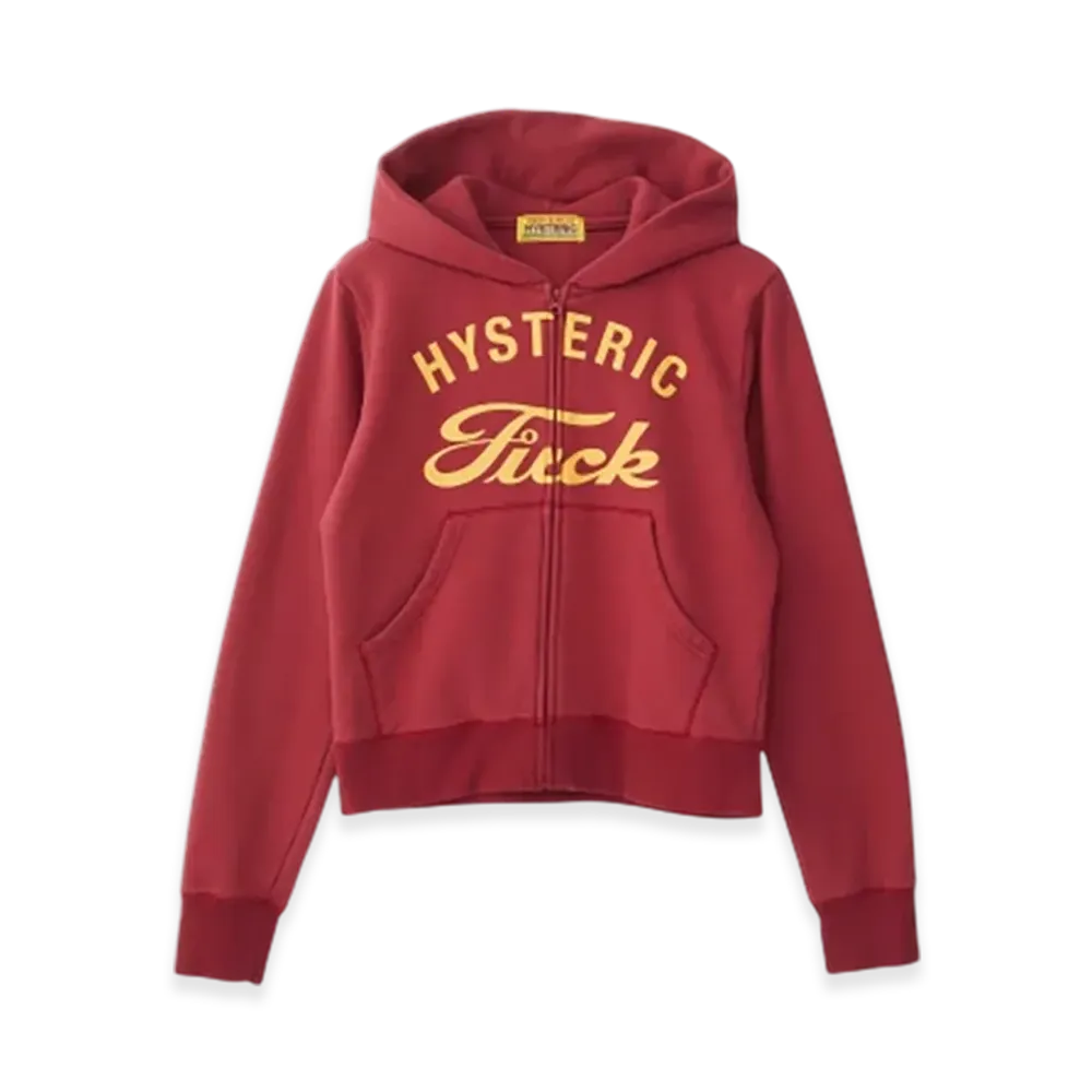 HYSTERIC GLAMOUR Hysteric Fuck Hoodie "Red"