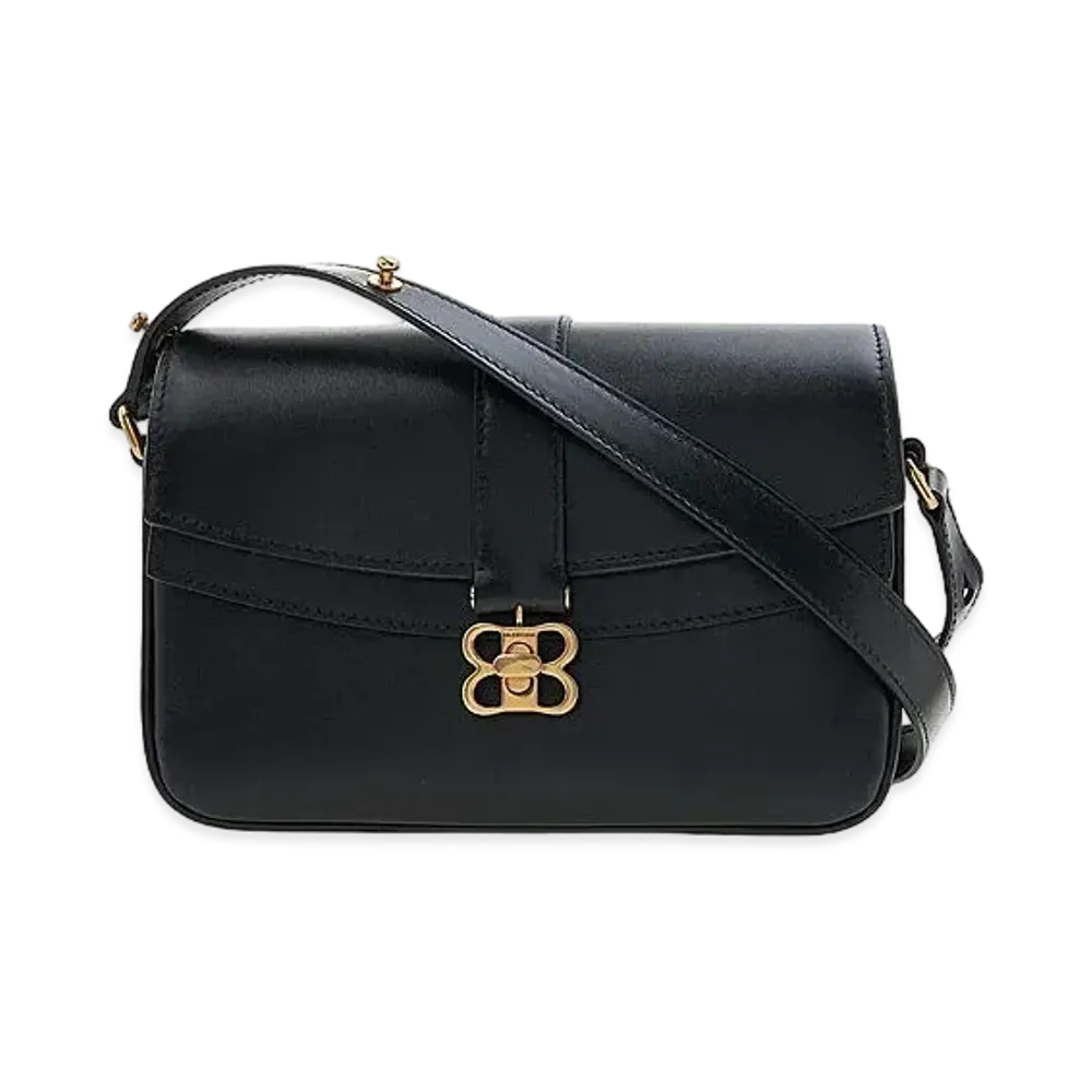BALENCIAGA Lady Small Flap Bag "Black"