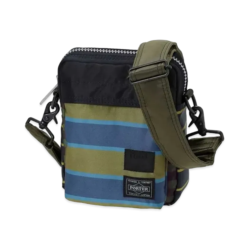 PORTER x Paul Smith Vertical Shoulder Bag "Green"