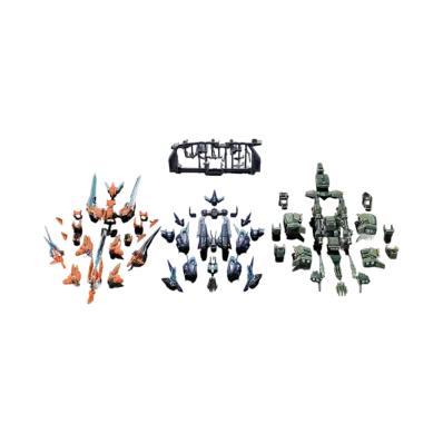 BANDAI "CHOGOKIN" -Zoids- CHANGING ARMOR SET FOR RZ-041 LIGER ZERO