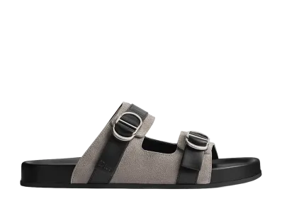 Dior Aqua Sandal Suede Calfskin "Gray"