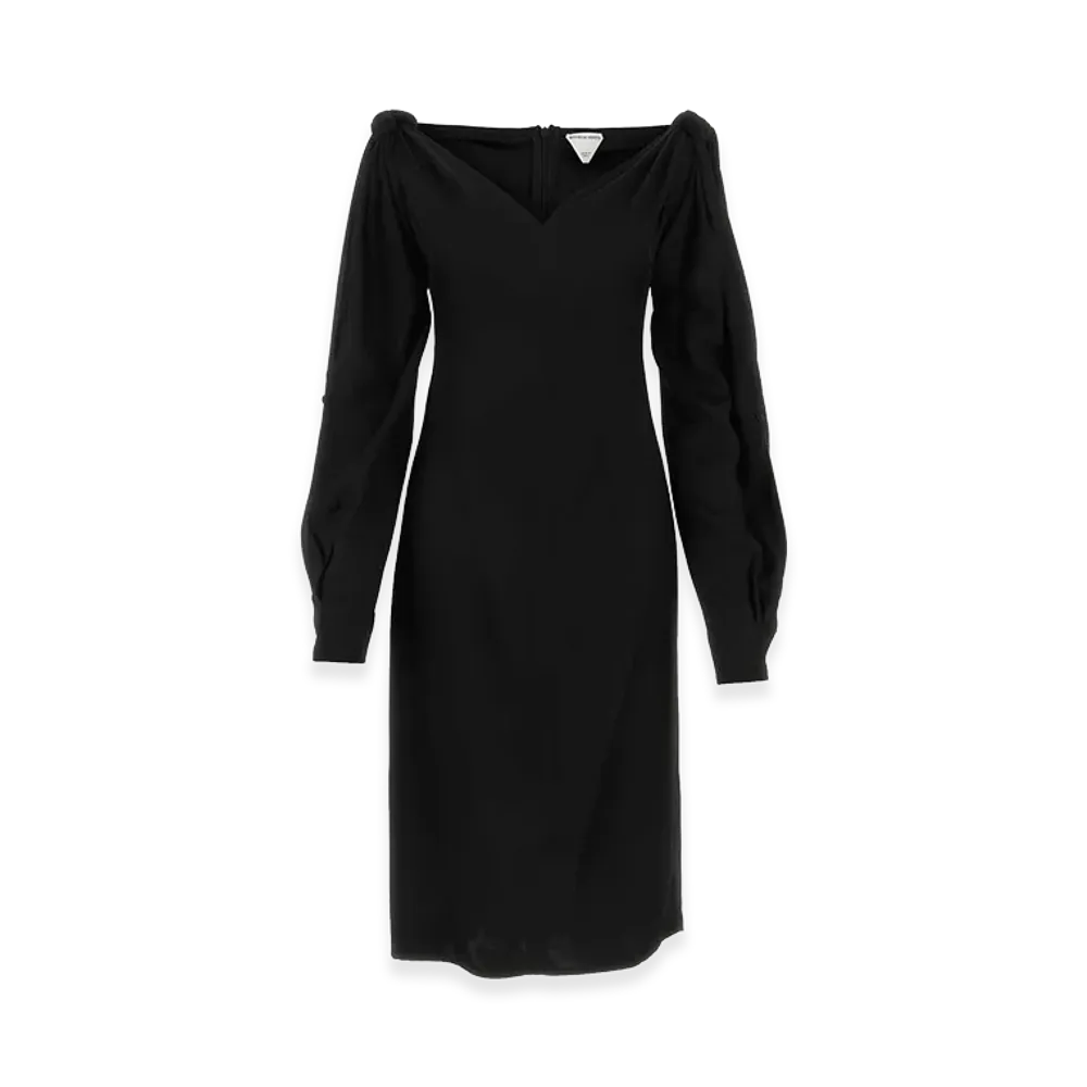 Bottega Veneta Women's Viscose Dress "Black"