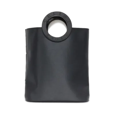 CELINE Circle Logo Handbag "Black"