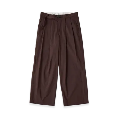 White Mountaineering x Dickies 2 Tuck Pants "Brown"