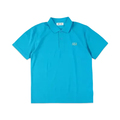 WIND AND SEA Sea Dry Kanoko Polo Shirt T."Blue"