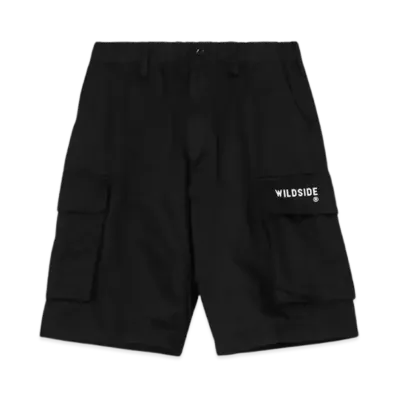 WILDSIDE YOHJI YAMAMOTO Short Cargo Pants "Black"