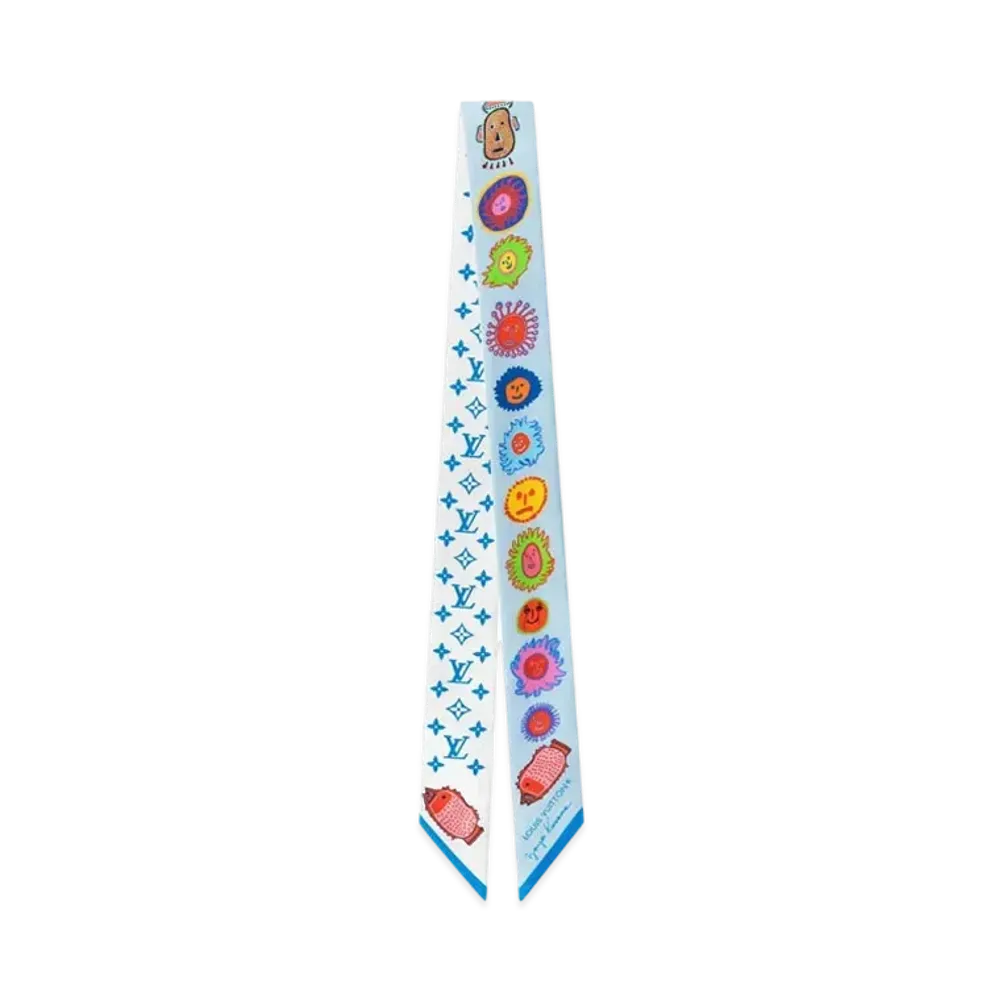 Louis Vuitton x Yayoi Kusama Faces Bandeau My Eternal Soul "Bleu Clair" M78313