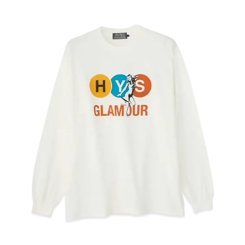 HYSTERIC GLAMOUR Subway Tee "White"