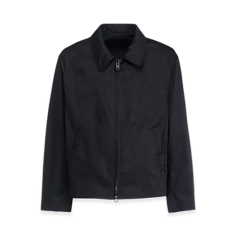WILDSIDE YOHJI YAMAMOTO T/C Twill Zip Up Blouson "Black"